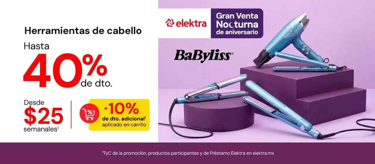 Catálogo Elektra | Descuentos y promociones | 2026-10-05T00:00:00.000Z - 2026-10-31T00:00:00.000Z