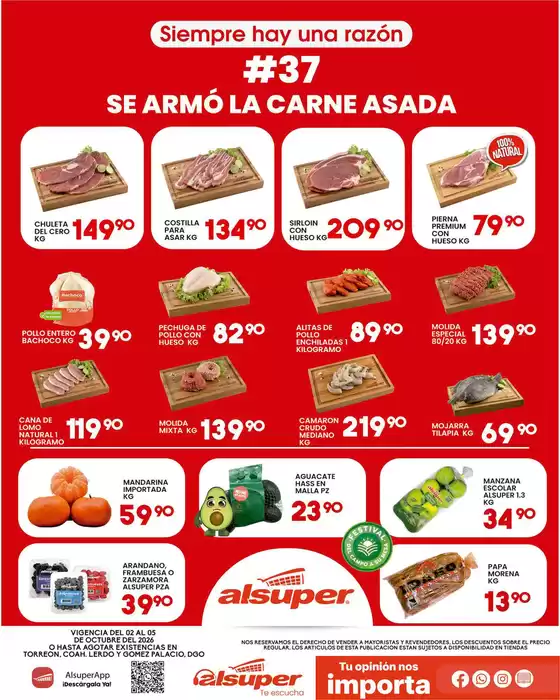 Catálogo Alsuper | Alsuper Laguna | 2026-10-02T00:00:00.000Z - 2026-10-05T00:00:00.000Z