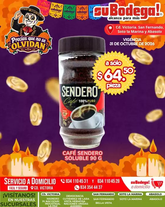 Catálogo SuBodega | Ofertas principales y descuentos | 2026-10-05T00:00:00.000Z - 2026-10-31T00:00:00.000Z