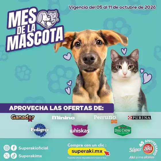 Catálogo Súper Aki | Grandes descuentos en productos seleccionados | 2026-10-05T00:00:00.000Z - 2026-10-11T00:00:00.000Z