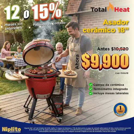 Catálogo Niplito | Ofertas para cazadores de gangas | 2026-10-01T00:00:00.000Z - 2026-10-07T00:00:00.000Z