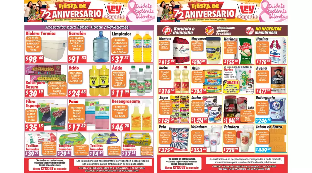 Catálogo Casa Ley en San Sebastián (México) | Ofertas principales para todos los clientes | 2026-10-05T00:00:00.000Z - 2026-10-11T00:00:00.000Z