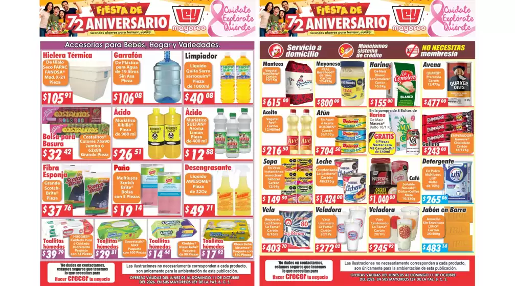 Catálogo Casa Ley en Ciudad Juárez | Ofertas especiales atractivas para todos | 2026-10-05T00:00:00.000Z - 2026-10-11T00:00:00.000Z