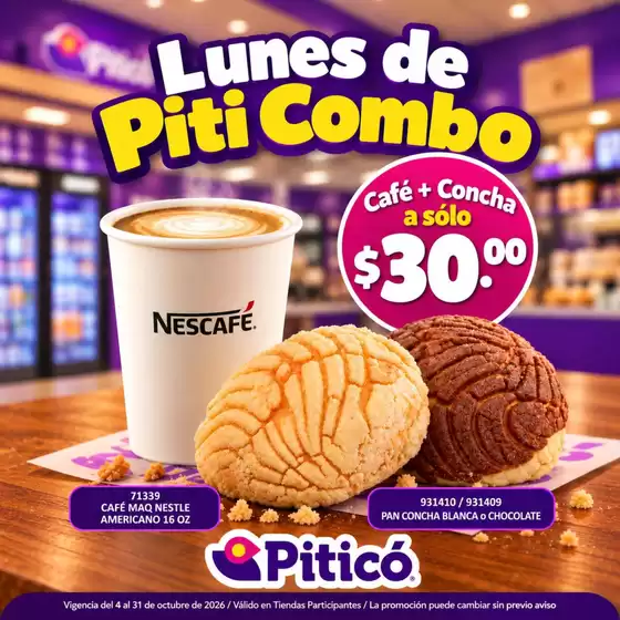 Catálogo Piticó | Nuestras mejores ofertas para ti | 2026-10-04T00:00:00.000Z - 2026-10-31T00:00:00.000Z