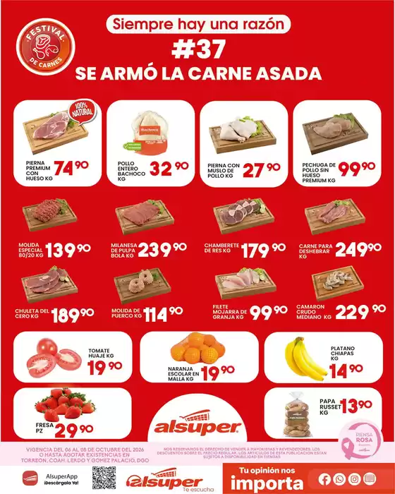Catálogo Alsuper en Santa María Rayón | Alsuper Laguna | 2026-10-06T00:00:00.000Z - 2026-10-08T00:00:00.000Z