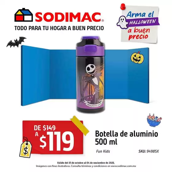 Catálogo Sodimac Constructor en Lagos de Moreno | Ofertas principales y descuentos | 2026-10-01T00:00:00.000Z - 2026-11-04T00:00:00.000Z