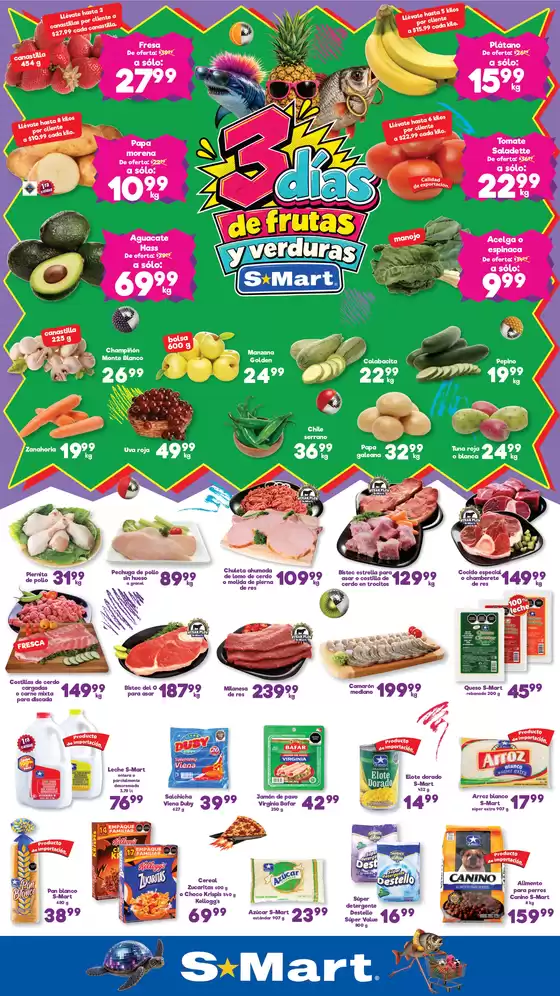 Catálogo S-Mart en Culiacán Rosales | Ofertas S-Mart matamoros | 2026-10-06T00:00:00.000Z - 2026-10-08T00:00:00.000Z