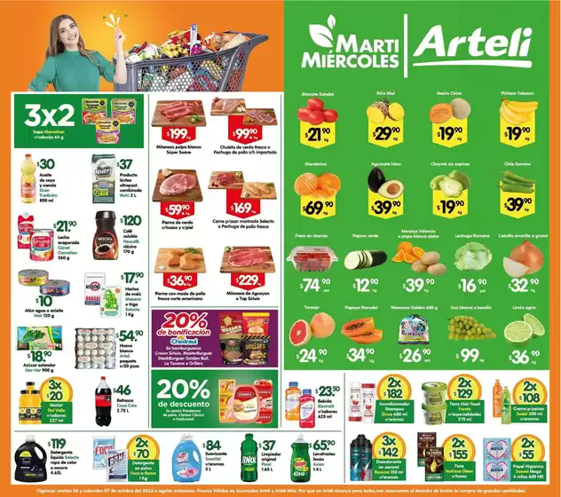 Catálogo Arteli express en Culiacán Rosales | Ofertas Arteli express | 2026-10-06T00:00:00.000Z - 2026-10-07T00:00:00.000Z