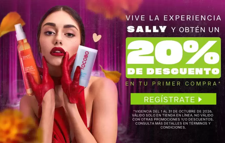 Catálogo Sally Beauty | Ofertas Sally Beauty | 2026-10-07T00:00:00.000Z - 2026-10-31T00:00:00.000Z