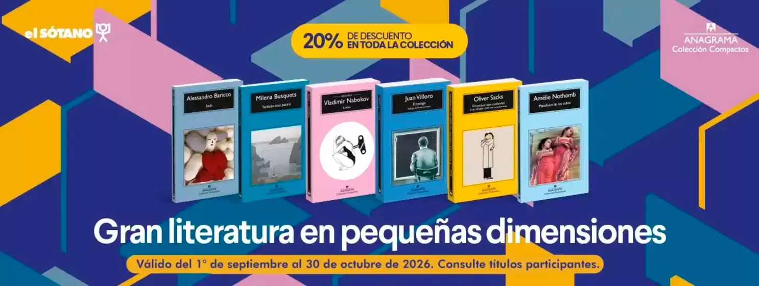 Catálogo El Sótano | Promo | 2026-10-07T00:00:00.000Z - 2026-10-31T00:00:00.000Z