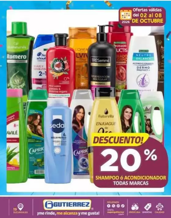 Catálogo Super Gutierrez | Excelente oferta para cazadores de gangas | 2026-10-02T00:00:00.000Z - 2026-10-08T00:00:00.000Z