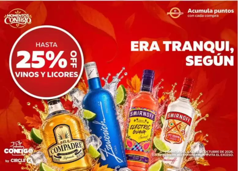Catálogo Circle K | Gran variedad de ofertas | 2026-10-07T00:00:00.000Z - 2026-10-30T00:00:00.000Z