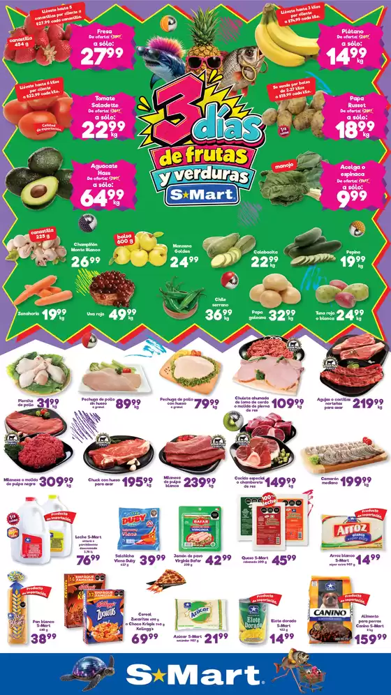 Catálogo S-Mart en Teopisca | Ofertas S-Mart monterrey | 2026-10-07T00:00:00.000Z - 2026-10-08T00:00:00.000Z