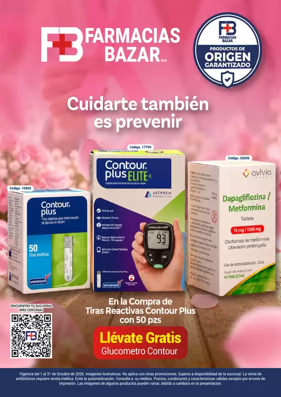 Catálogo Farmacias Bazar | Folleto | 2026-10-01T00:00:00.000Z - 2026-10-31T00:00:00.000Z