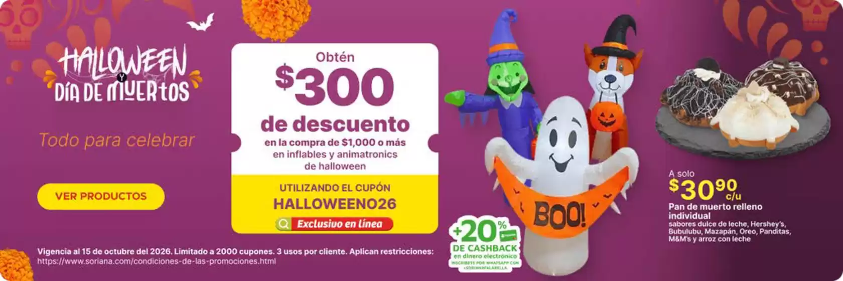 Catálogo Soriana Express en El Rosario (Sinaloa) | Promo | 2026-10-07T00:00:00.000Z - 2026-10-15T00:00:00.000Z