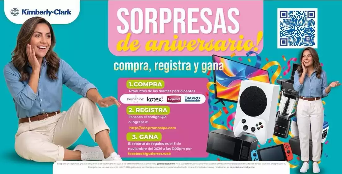 Catálogo Super Gutierrez | Ofertas principales para todos los cazadores de gangas | 2026-10-08T00:00:00.000Z - 2026-11-05T00:00:00.000Z