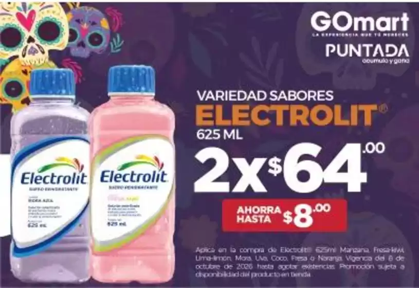 Catálogo Go Mart | Ofertas para cazadores de gangas | 2026-10-08T00:00:00.000Z - 2026-10-08T00:00:00.000Z