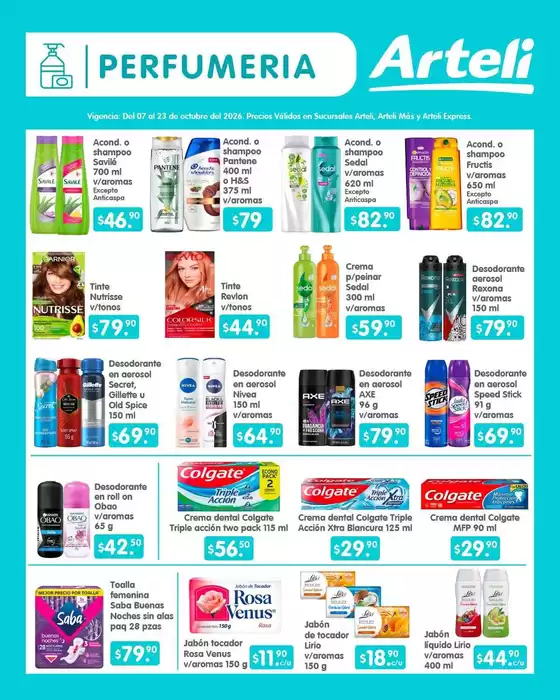 Catálogo Arteli | Grandes descuentos en productos seleccionados | 2026-10-07T00:00:00.000Z - 2026-10-23T00:00:00.000Z