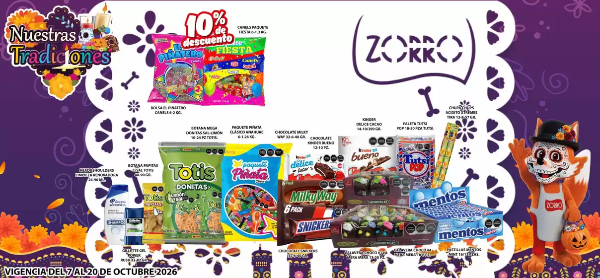 Catálogo Zorro | Ofertas Zorro | 2026-10-08T00:00:00.000Z - 2026-10-20T00:00:00.000Z