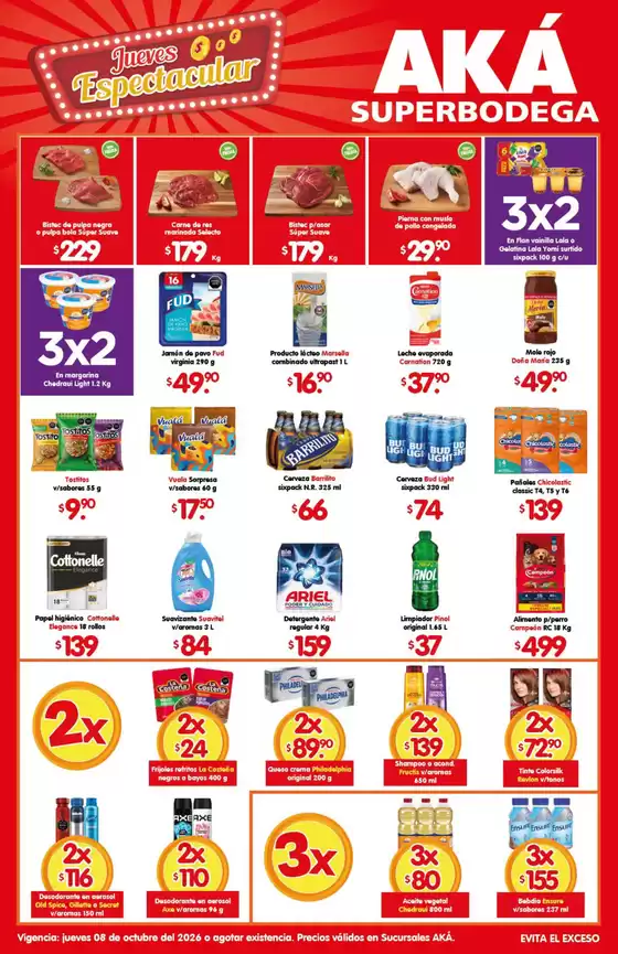 Catálogo AKÁ Superbodega | Ahorra ahora con nuestras ofertas | 2026-10-08T00:00:00.000Z - 2026-10-08T00:00:00.000Z