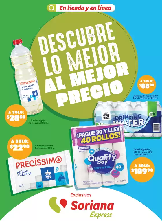 Catálogo Soriana Express | Descubre lo Mejor al Mejor Precio - Express Nacional | 2026-10-08T00:00:00.000Z - 2026-10-10T00:00:00.000Z