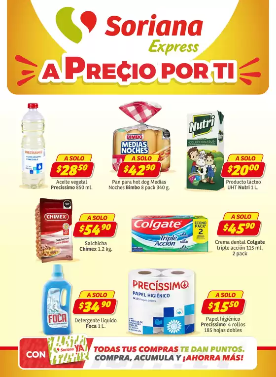 Catálogo Soriana Express | A precio por ti Soriana Express Nacional | 2026-10-08T00:00:00.000Z - 2026-10-08T00:00:00.000Z