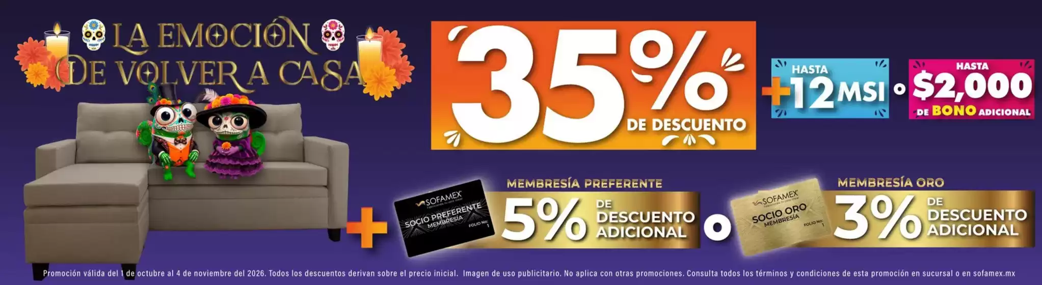 Catálogo Sofamex | Promos | 2026-10-09T00:00:00.000Z - 2026-11-04T00:00:00.000Z