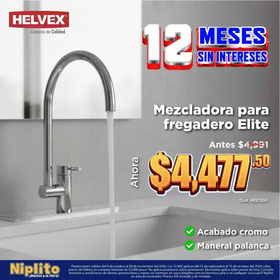 Catálogo Niplito | Nuestras mejores ofertas para ti | 2026-10-08T00:00:00.000Z - 2026-11-30T00:00:00.000Z