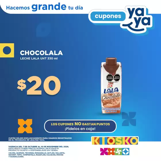 Catálogo Kiosko en Quecholac | Kanasta del Hogar | 2026-10-07T00:00:00.000Z - 2026-11-10T00:00:00.000Z