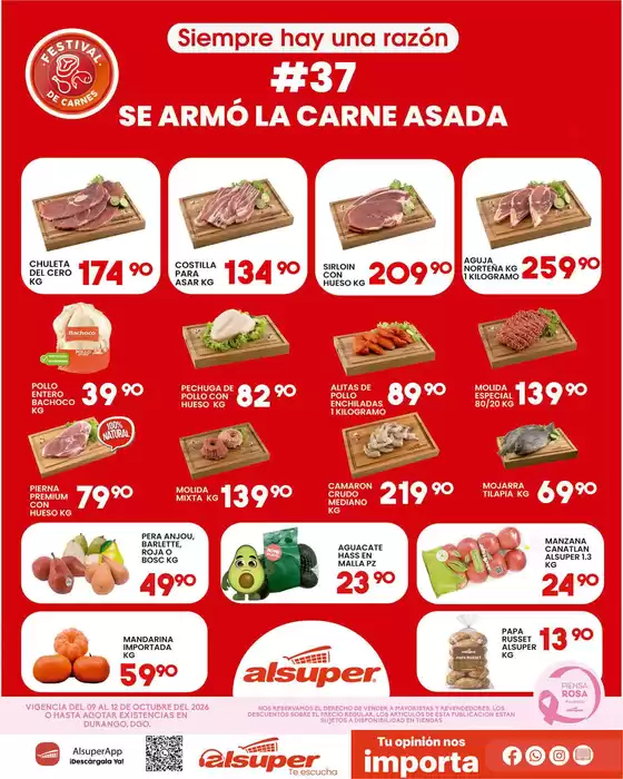 Catálogo Alsuper en Quecholac | Alsuper Durango | 2026-10-09T00:00:00.000Z - 2026-10-12T00:00:00.000Z