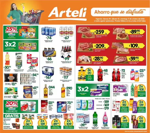 Catálogo Arteli | Ofertas principales para todos los cazadores de gangas | 2026-10-09T00:00:00.000Z - 2026-10-11T00:00:00.000Z