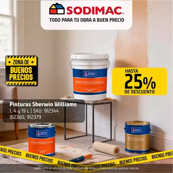 Catálogo Sodimac Constructor en Cabo San Lucas | Promociones actuales | 2026-10-09T00:00:00.000Z - 2026-10-14T00:00:00.000Z