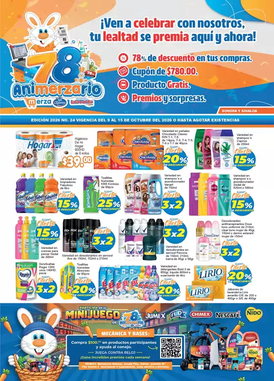 Catálogo Merza | Ofertas principales para todos los cazadores de gangas | 2026-10-09T00:00:00.000Z - 2026-10-15T00:00:00.000Z