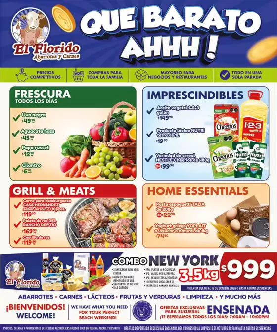 Catálogo El Florido | VOLANTE ENSENADA WEB 48 | 2026-10-12T00:00:00.000Z - 2026-10-15T00:00:00.000Z