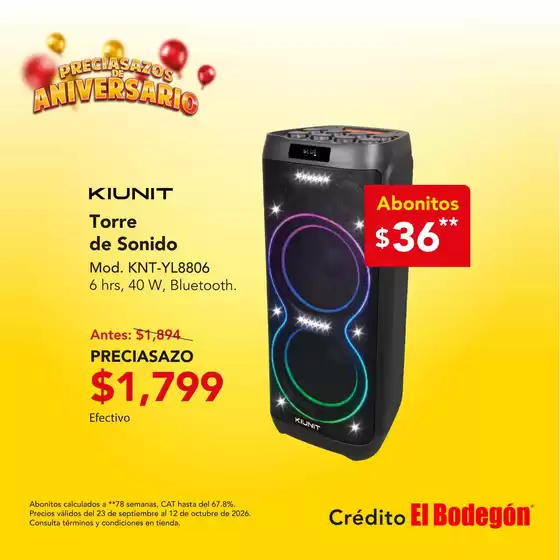 Catálogo El Bodegón en Boca del Río | Gangas y ofertas actuales | 2026-09-23T00:00:00.000Z - 2026-10-12T00:00:00.000Z