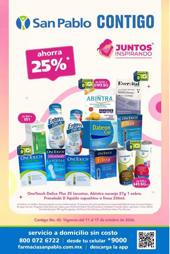 Catálogo Farmacia San Pablo | Ofertas Farmacias San Pablo | 2026-10-11T00:00:00.000Z - 2026-10-17T00:00:00.000Z