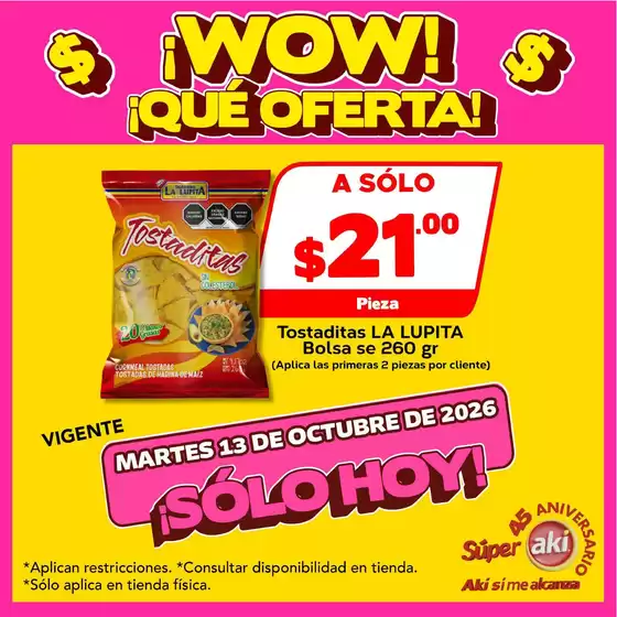 Catálogo Aki Gran Mayoreo | Excelente oferta para todos los clientes | 2026-10-13T00:00:00.000Z - 2026-10-13T00:00:00.000Z