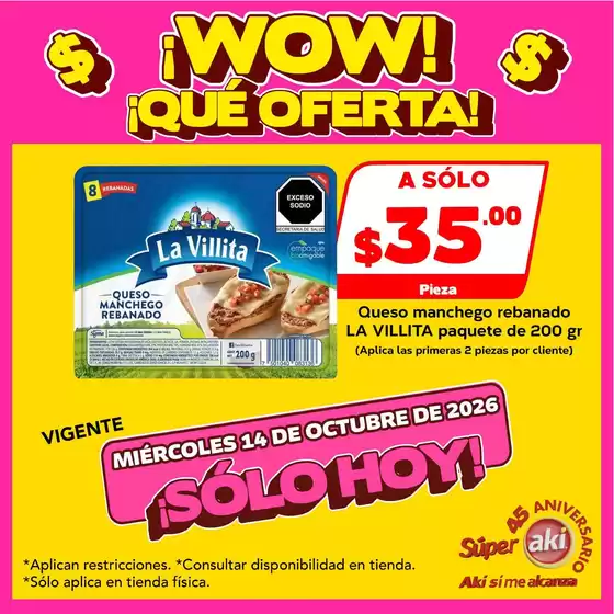 Catálogo Súper Aki | Nuestras mejores ofertas para ti | 2026-10-14T00:00:00.000Z - 2026-10-14T00:00:00.000Z