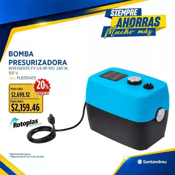 Catálogo Santandreu | Ofertas principales y descuentos | 2026-10-01T00:00:00.000Z - 2026-10-31T00:00:00.000Z