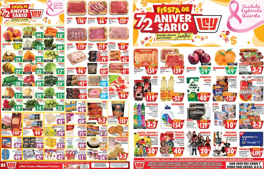 Catálogo Casa Ley en La Cañada | Promociones actuales | 2026-10-15T00:00:00.000Z - 2026-10-16T00:00:00.000Z