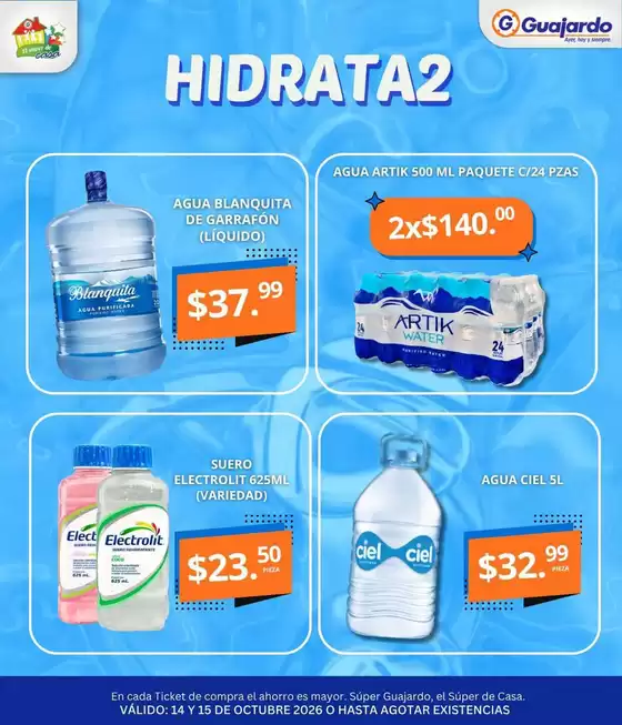 Catálogo Guajardo | Ofertas principales para todos los cazadores de gangas | 2026-10-14T00:00:00.000Z - 2026-10-15T00:00:00.000Z