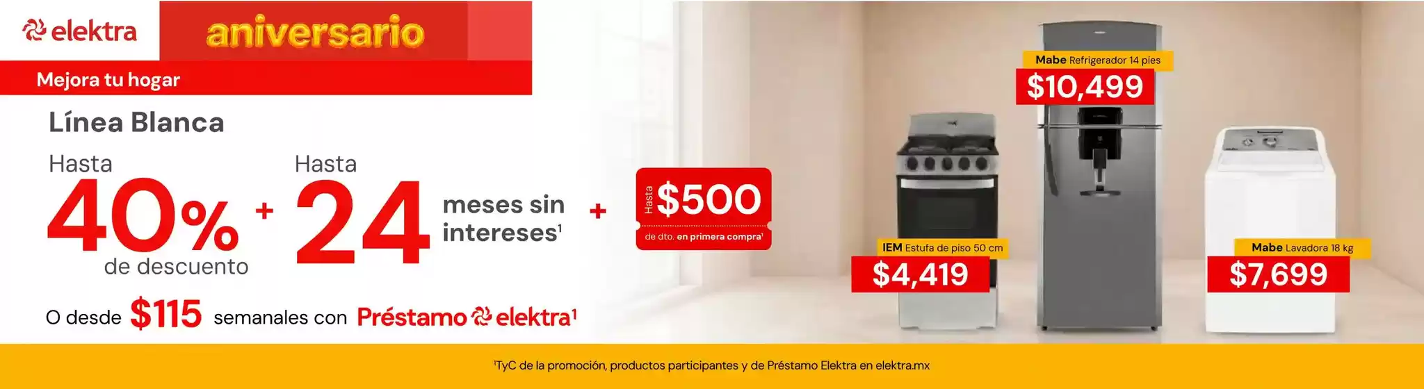 Catálogo Elektra | Grandes descuentos en productos seleccionados | 2026-10-15T00:00:00.000Z - 2026-10-31T00:00:00.000Z
