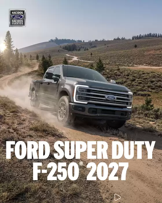 Catálogo Ford | Ford super duty f250 2027 catalogo descargable. | 2026-10-15T00:00:00.000Z - 2026-10-29T00:00:00.000Z