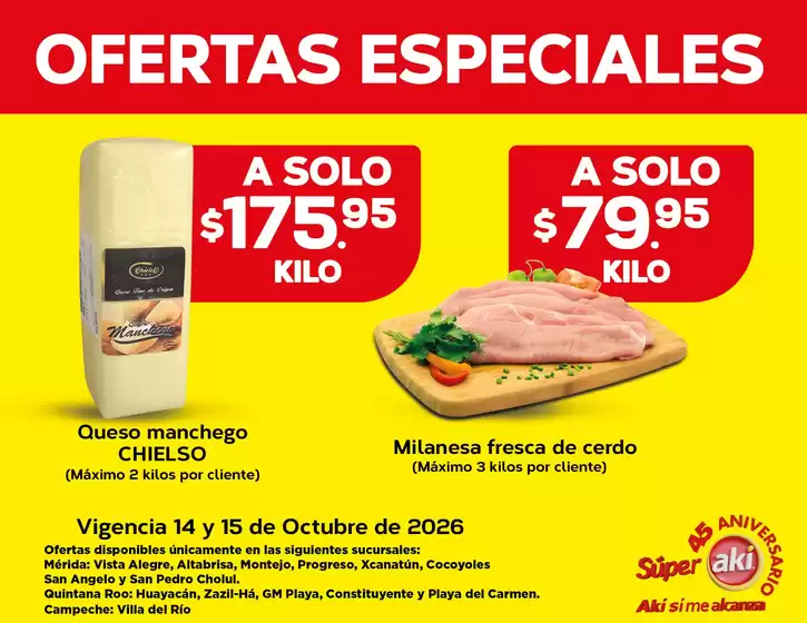 Catálogo Súper Aki | Ofertas principales para todos los cazadores de gangas | 2026-10-14T00:00:00.000Z - 2026-10-15T00:00:00.000Z