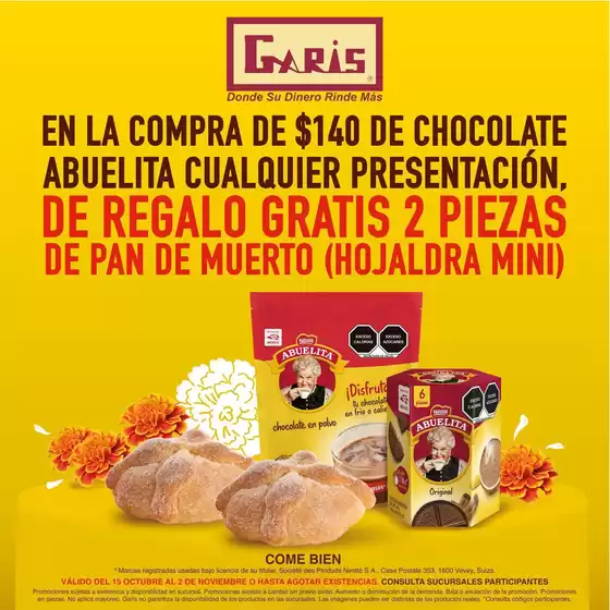 Catálogo Garis | Ofertas Garis | 2026-10-15T00:00:00.000Z - 2026-11-02T00:00:00.000Z
