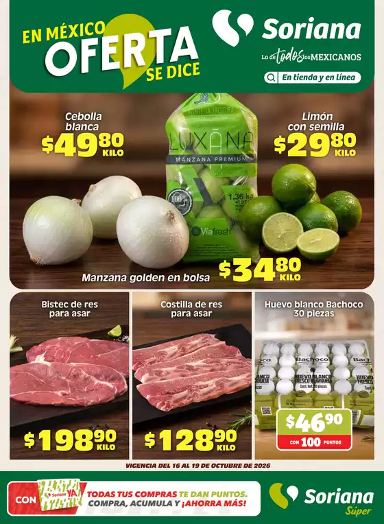 Catálogo Soriana Súper | Fin de Semana Súper Saltillo y Torreón | 2026-10-16T00:00:00.000Z - 2026-10-19T00:00:00.000Z
