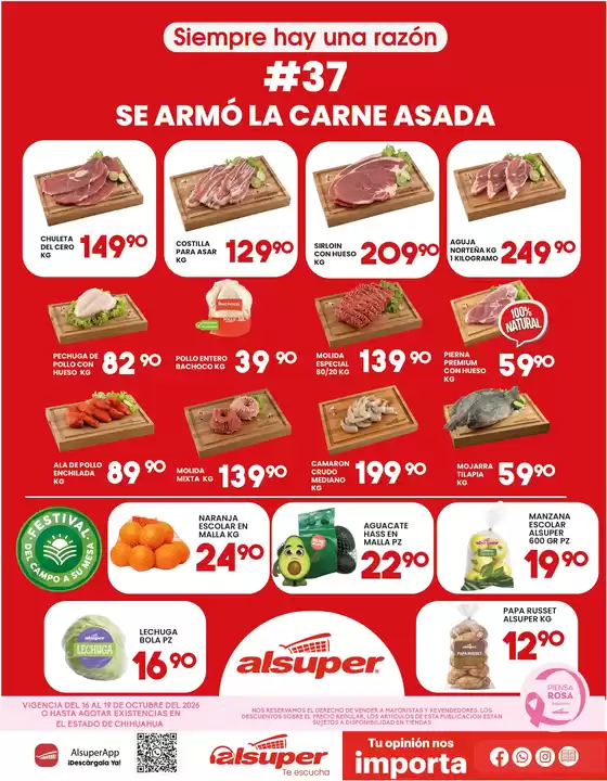 Catálogo Alsuper | Alsuper Chihuahua-capital | 2026-10-16T00:00:00.000Z - 2026-10-19T00:00:00.000Z