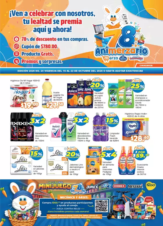 Catálogo Merza | Ofertas principales para todos los cazadores de gangas | 2026-10-16T00:00:00.000Z - 2026-10-22T00:00:00.000Z