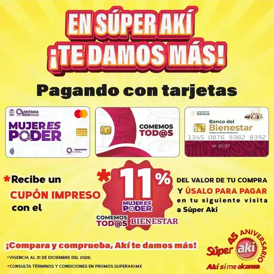 Catálogo Aki Gran Mayoreo | Nuestras mejores gangas | 2026-10-18T00:00:00.000Z - 2026-12-31T00:00:00.000Z