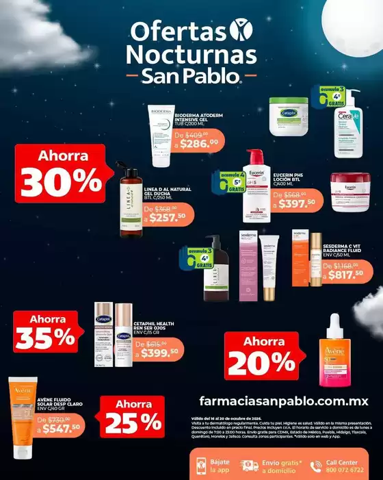Catálogo Farmacia San Pablo | Ofertas Farmacias San Pablo | 2026-10-16T00:00:00.000Z - 2026-10-20T00:00:00.000Z